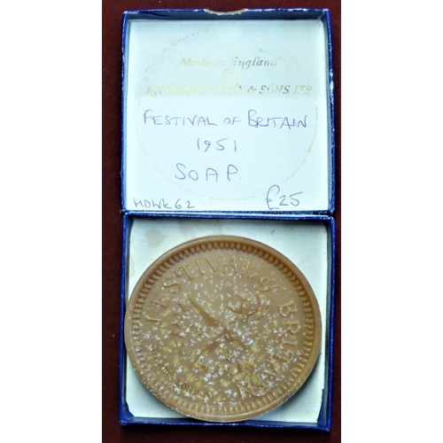 120 - 1951 Festival of Britain - Boxed Festival Logo Soap by Richard Wheen & Sons Ltd 