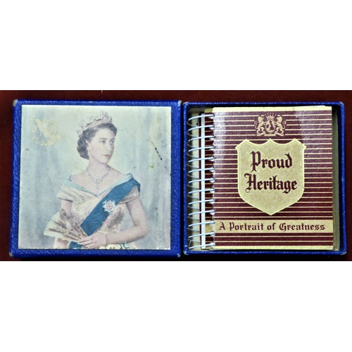 121 - 1951 Festival of Britain - Proud Heritage small book - A portrait of Greatness, dedicated to His Mos... 