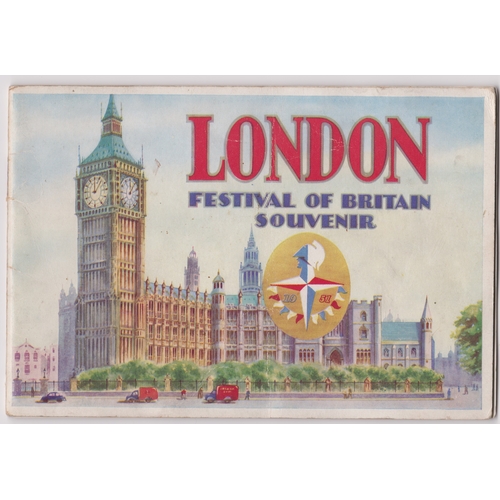 132 - 1951 London Festival of Britain Souvenir Brochure, 