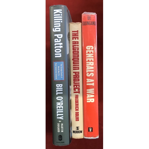 157 - Military Books: The Algonquin Project by Frederick Nolan 1974, Killing Patton, The Strange Death of ... 