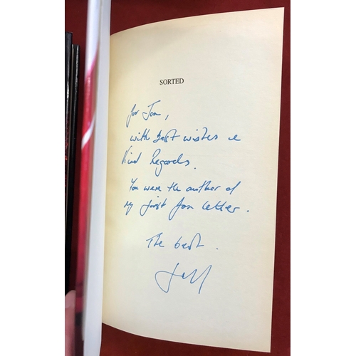 163 - Two Jeff Gulvin Hardback Books both signed by the Norfolk author 
