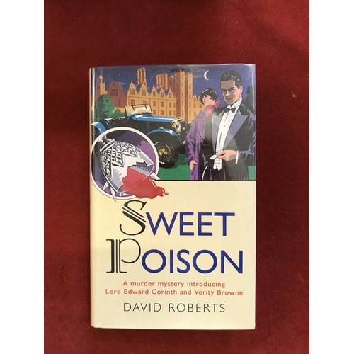 165 - Signed by the Author David Roberts the murder mystery 
