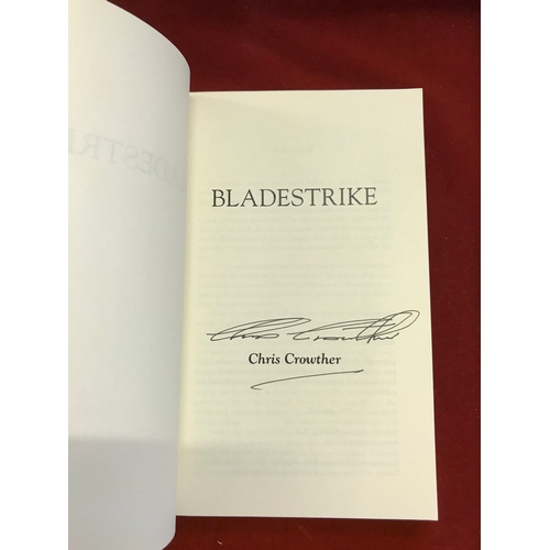 169 - Two Murder Mystery books set on the Norfolk Broads signed by the author Chris Crowther, Water Under ... 