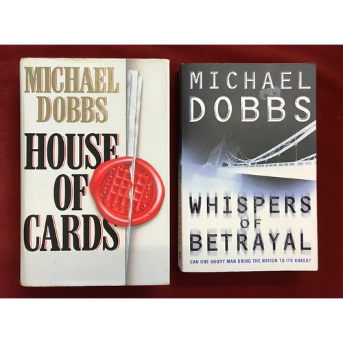 171 - 4 Crime Thriller Novels including Michael Dobbs, Whispers of Betrayal, John le Carre, Tinker Tailor ... 