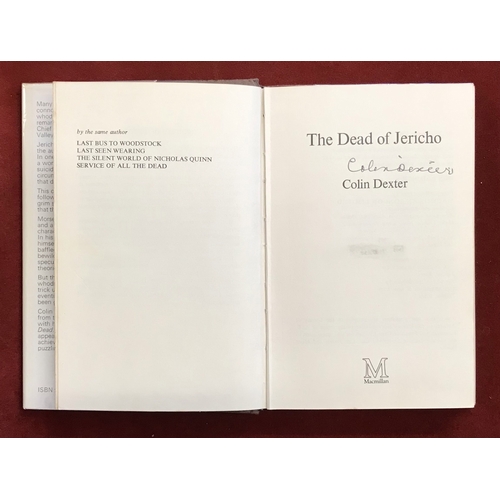 176 - 4 x Colin Dexter Inspector Morse Novels including:  Service of All the Dead First Edition, Hardback ... 