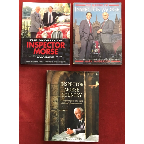 173 - 3 Inspector Morse Guides including Inspector Morse Country, The Making of Inspector Morse and The Wo... 