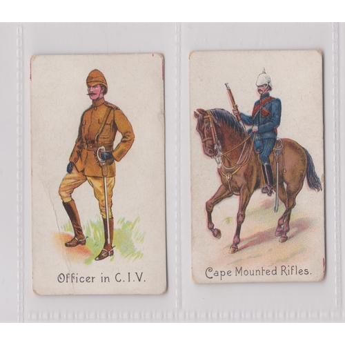 115 - Thos Brankson & Co Ltd Colonial Troops 1901 2/30 cards, good condition