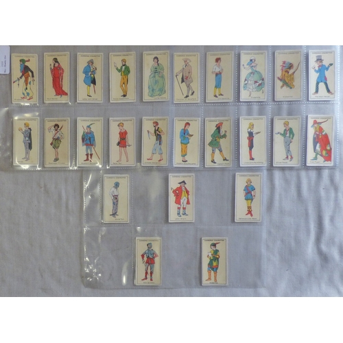 12 - Carreras Ltd cigarette cards Figures from Fiction 1924 Set 25/25 cards, VG condition The Pied Pier, ... 