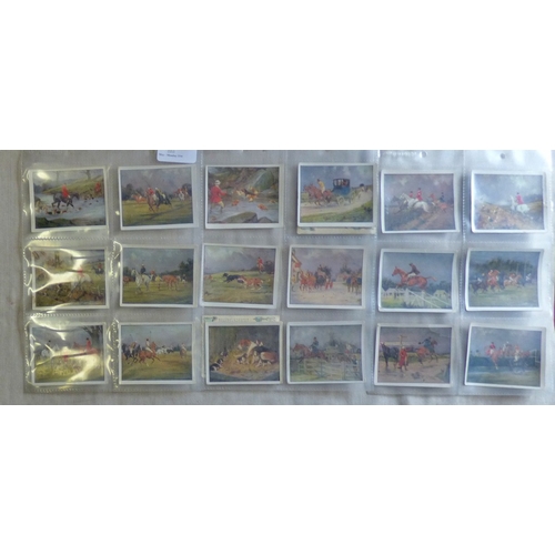 13 - Carreras Ltd cigarette cards Horse and Hounds (2 sets) 1926 Set 25/25 cards and 1926 Set L20/20 card... 