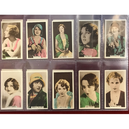 16 - Cavanders Ltd Cinema Stars (Army club cigarettes) 1934 set 30/30 cigarette cards, VG condition