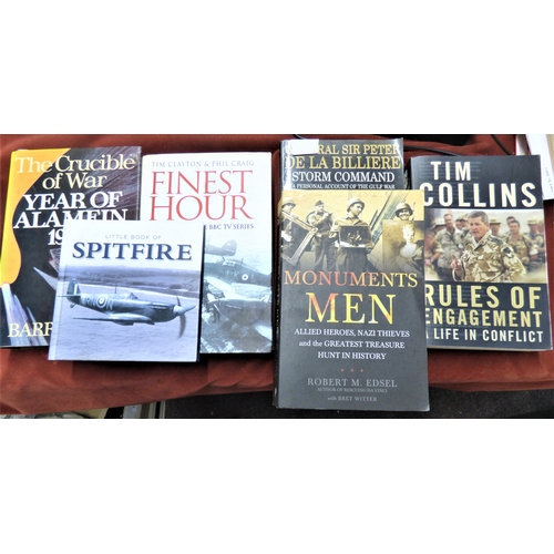 199 - Military Book collection of Six books including: Rules of Engagement - A life in Conflict by Tim Col... 