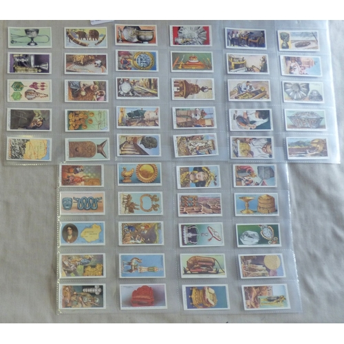 20 - WA & RS Churchman 2 Sets, Treasure Trove 1937 set 50/50 cigarette cards and 1937 set L12/L12, VGC