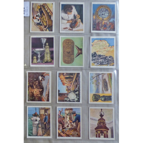 20 - WA & RS Churchman 2 Sets, Treasure Trove 1937 set 50/50 cigarette cards and 1937 set L12/L12, VGC