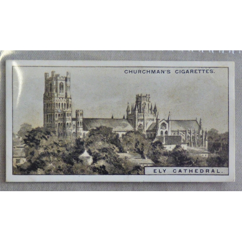 25 - WA & RS Churchman 2 Sets, World Wonders Old and New, unissued set 50/50  cards and Cathedrals & Chur... 