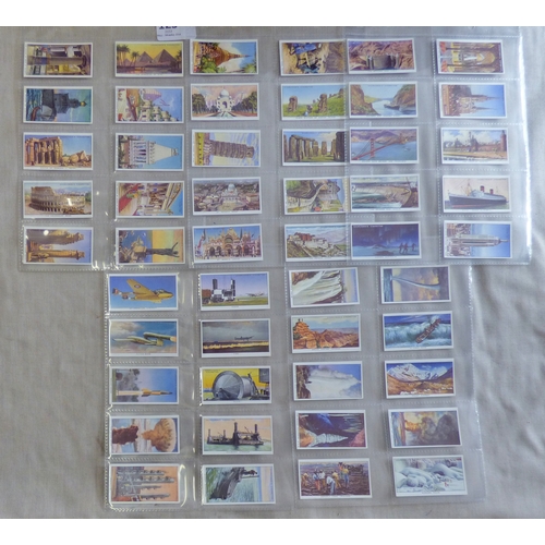 25 - WA & RS Churchman 2 Sets, World Wonders Old and New, unissued set 50/50  cards and Cathedrals & Chur... 