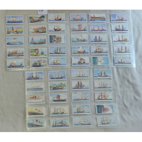 26 - WA & RS Churchman 2 Sets, The Story of Navigation 1937 set L12/L12 cards and The Story of Navigation... 