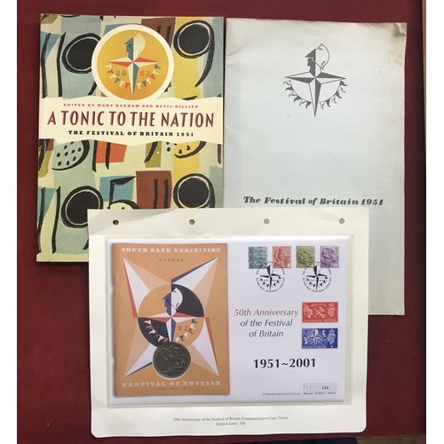 472 - 1951 Festival of Britain (3) -  'A Tonic to the Nation' information book by Mary Banham and Bevis Hi... 