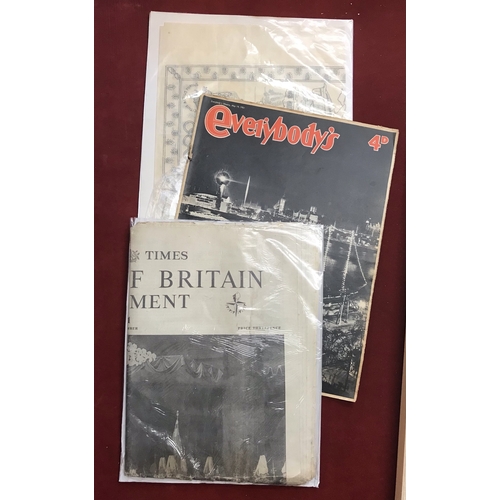 473 - 1951 Festival of Britain  - The Times Festival Supplements all in good condition, Festival (Edition)... 