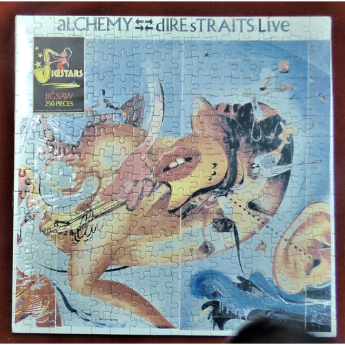 477 - 2 Jigsaw Puzzles, Dire Straits Live 'Alchemy' by  album puzzle 250 piece Jigsaw by Jigstars with box... 