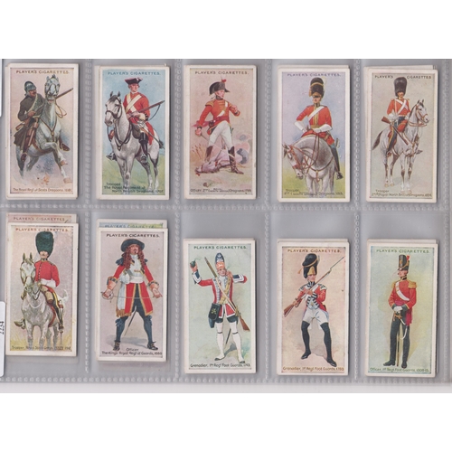 80 - John Player & Sons cigarette cards, Regimental Uniforms (Brown Back) 1914 set 50/50 cards, Good Cond... 