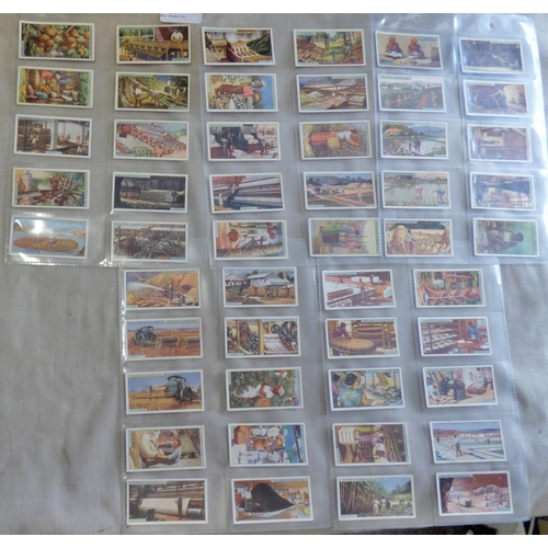 83 - John Player & Sons cigarette cards 5 full sets, Gems of British Scenery, Natural History, From Plant... 