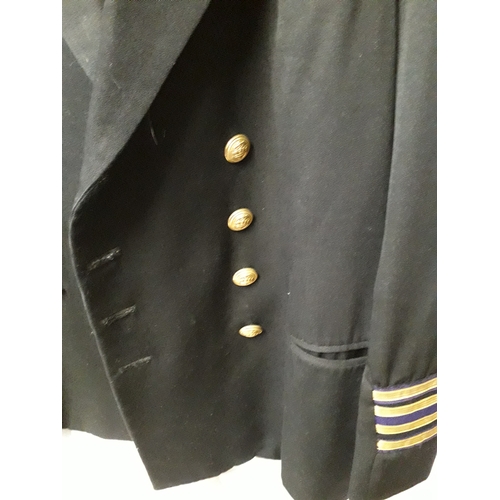 247 - British WWII and later Merchant Navy Chief Engineers Uniform Jacket in good condition only having so... 