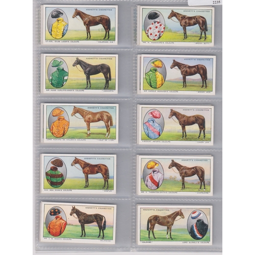 165 - Hignett Bros & Co, Prominent Racehorses 1933 1934 set 50/50, VGC