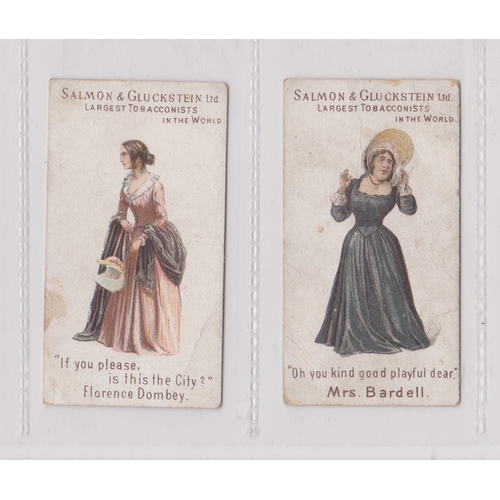 244 - Salmon & Gluckstein Ltd Characters from Dickens 1903 series 2/32 cards, poor condition