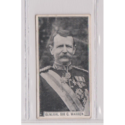 290 - Thomsons & Porteous, Boer War Celebrities 1901 x 1 card, VGC