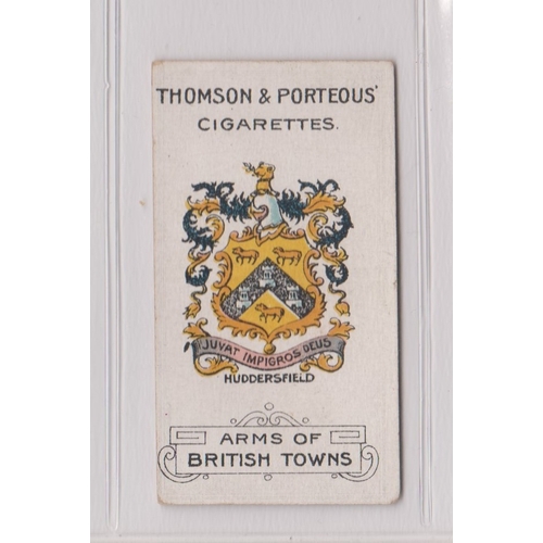 291 - Thomsons & Porteous, Arms of British Towns, x 1 card 1905, VGC