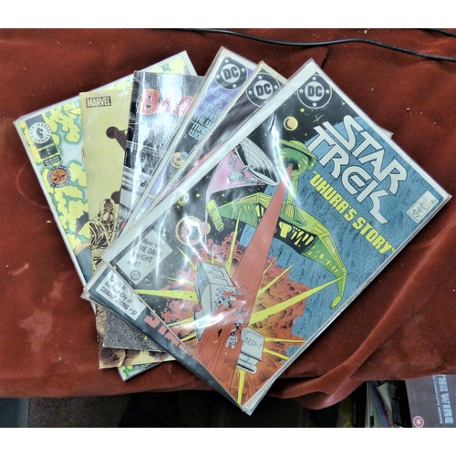 400 - Comic Books-Mixed lot includes DC Comics Star Trek TOS No.29,31,30 & Marvel, Sketchbook, Barb Wire -... 