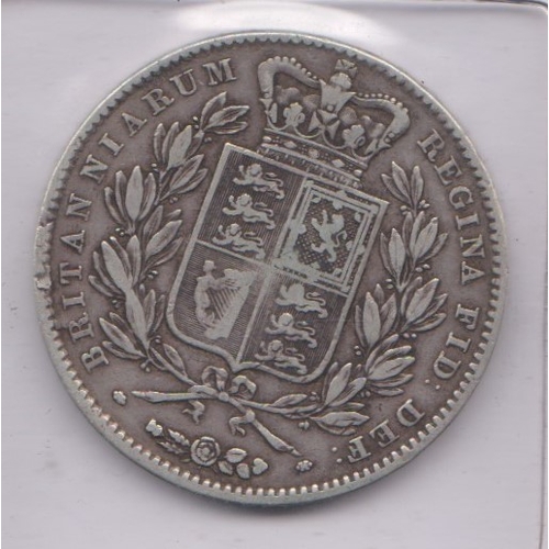 30 - GB 1845 VIII Victoria Crown, Fine
