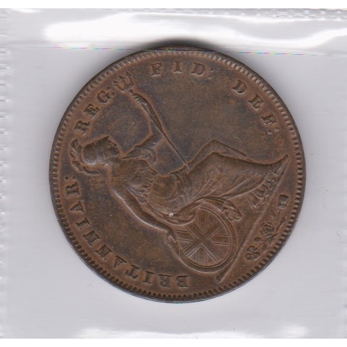 50 - 1855 Victoria Penny PT, AEF with dark toning and part lustre S3948