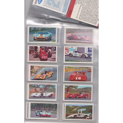 216 - Candy Gum Auto Sprint 1st series (53 cards) 1975 and Golden Era Cars, Micro Bubble Cars 2000 Full se... 