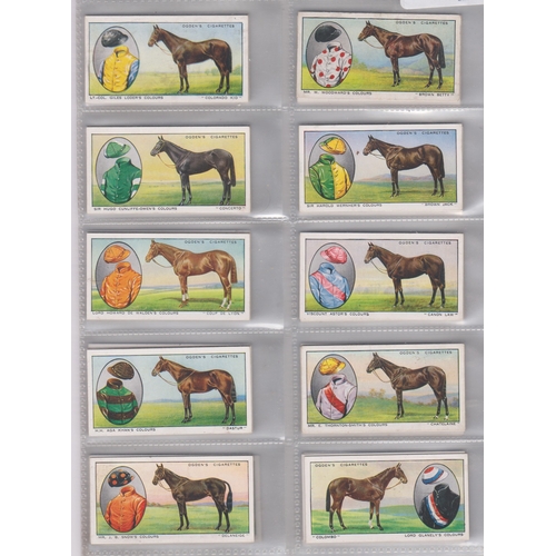 254 - Ogdens Ltd Prominent Racehorses of 1933-34 set 50/50 cards VGC