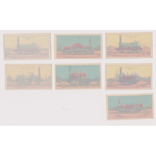 266 - R J Lea Ltd Cigarette Transfers (Locomotives) 1916 series 31/70 cards VGC (scarce)