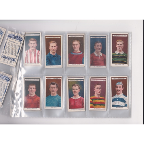 267 - Ogdens Ltd Football Club Colours 1906 series 42/50 cards, VGC