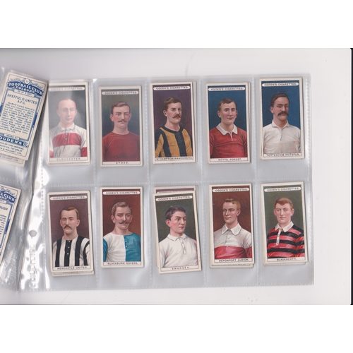 267 - Ogdens Ltd Football Club Colours 1906 series 42/50 cards, VGC