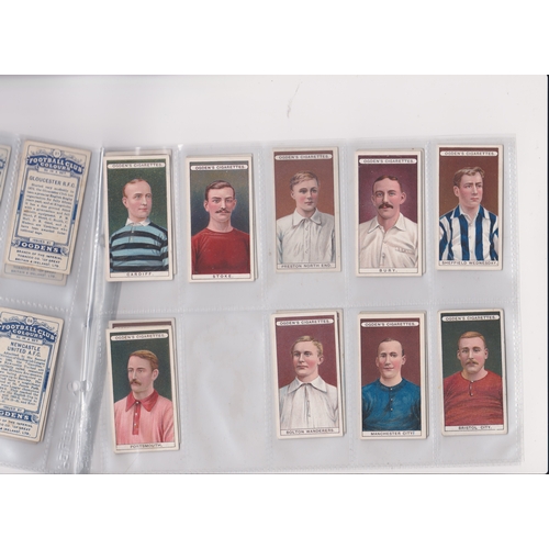 267 - Ogdens Ltd Football Club Colours 1906 series 42/50 cards, VGC