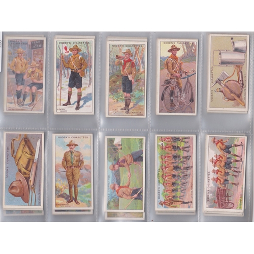 272 - Ogdens Ltd Boy Scouts (blue backs) 1911 (A series) 49/50 cards (missing no.1) VGC