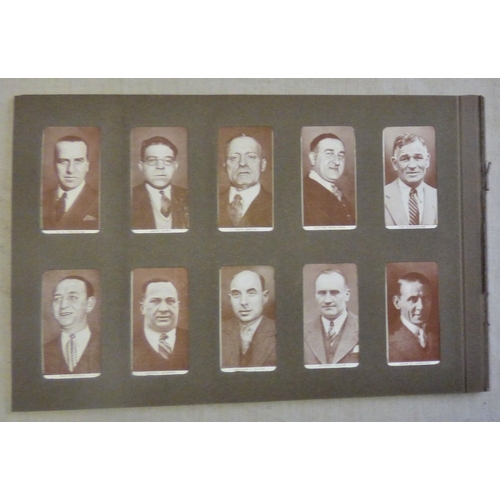 155 - WA & AC Churchman Boxing Personalities 1938 set 50/50 cards. (includes Joe Louis) VGC