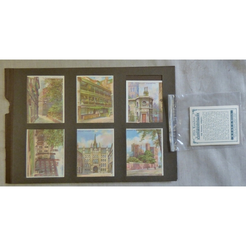 177 - W.D. & H.O. Wills Ltd., Old London 1929 Set L 25/25 good condition