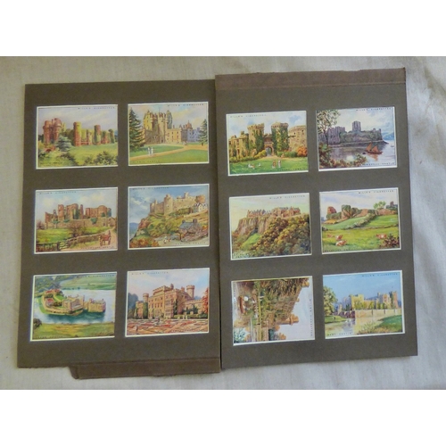 180 - W.D. & H.O. Wills Ltd., British Castles 1925 Set L 25/25 good condition