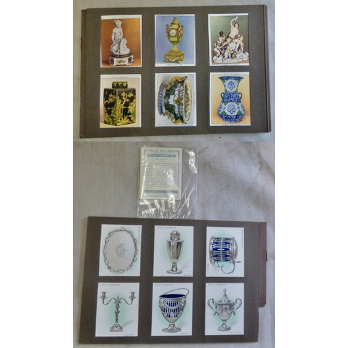 183 - W.D. & H.O. Wills Ltd., Old Pottery & Porcelain 1934 (Set L) 30/30 Ex Old Silver 1924 (Set L) 25/25,... 