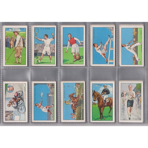 185 - Gallaher Ltd Champions (2 sets) A Series & 2nd Series, 1934 48/48, 1935 48/48, VGC featuring sports ... 