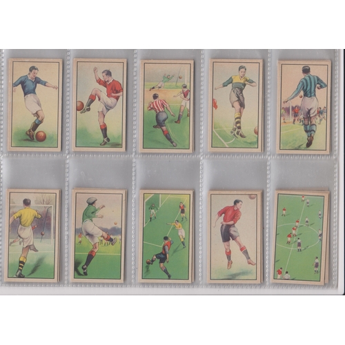 192 - British American Tobacco Co Ltd Association Football (printed backs in Chinese) 1934 set 48/48 Backs... 