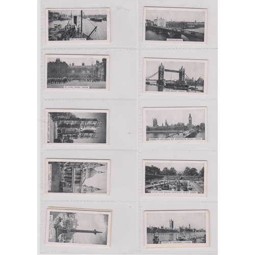 197 - Teofani & Co Ltd London Views b/w scenes (plain back) 1936 set 12/12