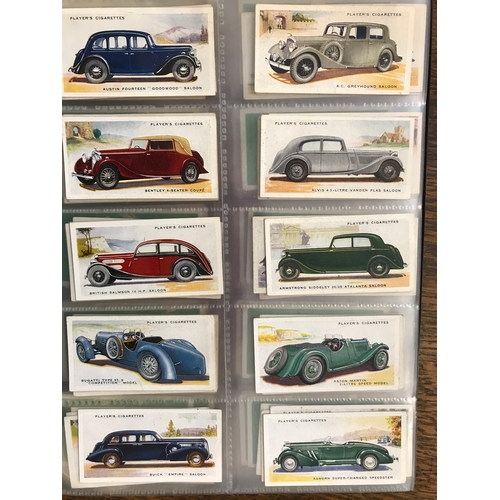 199 - John Player & Sons 10 sets of cigarette cards, varied subjects, VGC (sport interest)