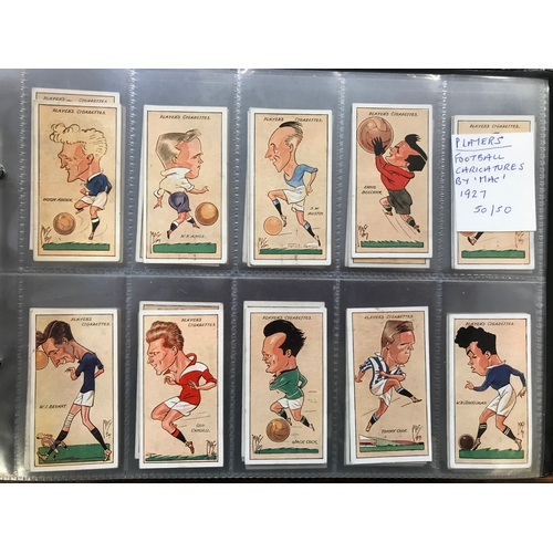 199 - John Player & Sons 10 sets of cigarette cards, varied subjects, VGC (sport interest)