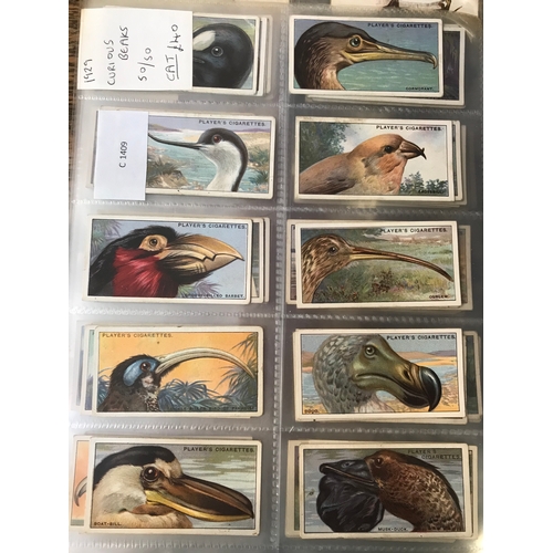 200 - John Player & Sons 10 sets of cigarette cards, varied subjects, VGC (animal interest)